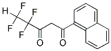 4,4,5,5-Tetrafluoro-1-(1-naphthyl)pentane-1,3-dione 结构式