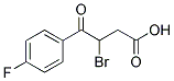 3-溴-4-(4-氟苯基)-4-氧代丁酸 结构式