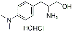 2-Amino-3-(4-dimethylaminophenyl)propanol dihydrochloride 结构式