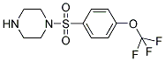 1-((4-(三氟甲氧基)苯基)磺酰基)哌嗪 结构式
