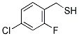 (4-氯-2-氟苯基)甲硫醇 结构式