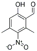 6-Hydroxy-2,4-dimethyl-3-nitro-benzaldehyde 结构式