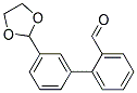 3'-(1,3-二氧戊环-2-基)[1,1'-联苯]-2-甲醛 结构式