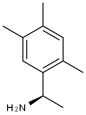 (R)-1-(2,4,5-TRIMETHYLPHENYL)ETHANAMINE 结构式