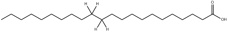 二十二酸-D4氘代 结构式