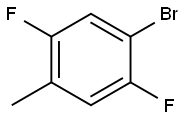 1-溴-2,5-二氟-4-甲基苯 结构式