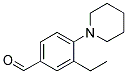 3-Ethyl-4-piperidin-1-yl-benzaldehyde 结构式