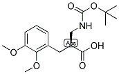 (S)-2-(TERT-BUTOXYCARBONYLAMINO-METHYL)-3-(2,3-DIMETHOXY-PHENYL)-PROPIONIC ACID 结构式