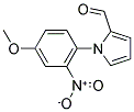 1-(4-METHOXY-2-NITROPHENYL)-1H-PYRROLE-2-CARBALDEHYDE 结构式