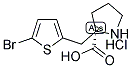 (R)-ALPHA-(5-BROMO-2-THIOPHENYLMETHYL)-PROLINE-HCL