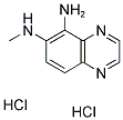 5-AMINO-6-METHYLAMINOQUINOXALINE, DIHYDROCHLORIDE SALT 结构式