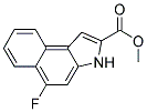 METHYL 5-FLUORO-3H-BENZO[E]INDOLE-2-CARBOXYLATE 结构式