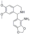 5-(6,7-DIMETHOXY-1,2,3,4-TETRAHYDRO-ISOQUINOLIN-1-YL)-BENZO[1,3]DIOXOL-4-YLAMINE 结构式