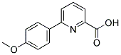 6-(4-METHOXYPHENYL)PYRIDINE-2-CARBOXYLIC ACID 结构式