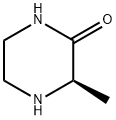 (R)-3-甲基-2-酮哌嗪 结构式