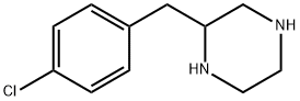 2-(4-Chloro-benzyl)-piperazine 结构式