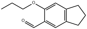 6-PROPOXY-5-INDANECARBALDEHYDE 结构式
