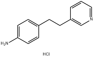 [4-(2-PYRIDIN-3-YLETHYL)PHENYL]AMINE DIHYDROCHLORIDE 结构式