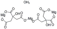 MAGNESIUM CITRATE TRIBASIC HYDRATE 结构式