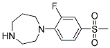 1-[2-FLUORO-4-(METHYLSULFONYL)PHENYL]-1,4-DIAZEPANE 结构式
