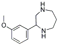 2-(3-METHOXY-PHENYL)-[1,4]DIAZEPANE 结构式