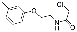 2-CHLORO-N-[2-(3-METHYLPHENOXY)ETHYL]ACETAMIDE 结构式