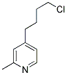 4-(4-CHLORO-BUTYL)-2-METHYL-PYRIDINE 结构式