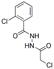 2-CHLORO-N'-(CHLOROACETYL)BENZOHYDRAZIDE 结构式