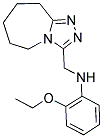 (2-ETHOXY-PHENYL)-(6,7,8,9-TETRAHYDRO-5H-[1,2,4]TRIAZOLO[4,3-A]AZEPIN-3-YLMETHYL)-AMINE 结构式