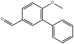 6-METHOXY[1,1'-BIPHENYL]-3-CARBALDEHYDE 结构式