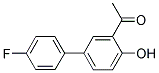 1-(4'-FLUORO-4-HYDROXY[1,1'-BIPHENYL]-3-YL)ETHANONE 结构式