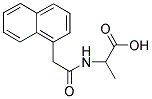 (2S)-2-[(1-NAPHTHYLACETYL)AMINO]PROPANOIC ACID 结构式