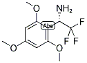 (1S)-2,2,2-TRIFLUORO-1-(2,4,6-TRIMETHOXYPHENYL)ETHYLAMINE 结构式
