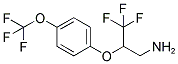 3,3,3-TRIFLUORO-2-(4-TRIFLUOROMETHOXY-PHENOXY)-PROPYLAMINE 结构式