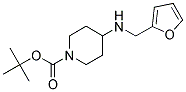 1-N-Boc-4-(2-furfurylmethylamino)piperidine 结构式