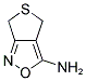 4H,6H-THIENO[3,4-C]ISOXAZOL-3-AMINE 结构式