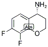 (R)-7,8-DIFLUORO-CHROMAN-4-YLAMINE 结构式