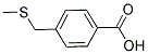 4-[(METHYLTHIO)METHYL]BENZOIC ACID 结构式