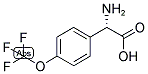 (S)-AMINO-(4-TRIFLUOROMETHOXY-PHENYL)-ACETIC ACID 结构式
