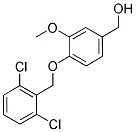 (4-[(2,6-DICHLOROBENZYL)OXY]-3-METHOXYPHENYL)METHANOL 结构式