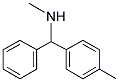 N-Methyl-N-[(4-methylphenyl)(phenyl)methyl]amine 结构式