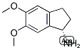 (S)-5,6-DIMETHOXY-2,3-DIHYDRO-1H-INDEN-1-AMINE 结构式