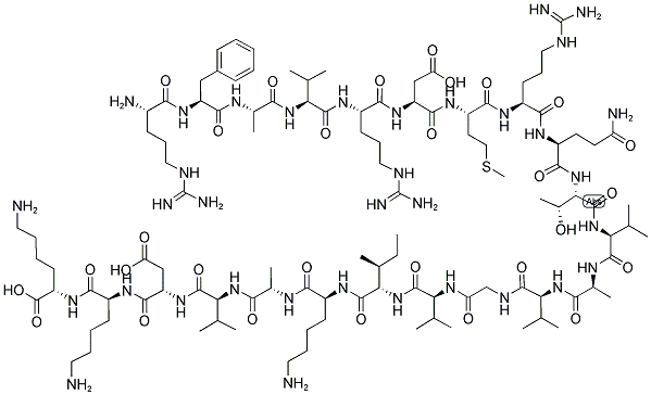 ARG-PHE-ALA-VAL-ARG-ASP-MET-ARG-GLN-THR-VAL-ALA-VAL-GLY-VAL-ILE-LYS-ALA-VAL-ASP-LYS-LYS 结构式