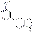 5-(3-METHOXYPHENYL)-1H-INDOLE 结构式