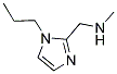 METHYL-(1-PROPYL-1 H-IMIDAZOL-2-YLMETHYL)-AMINE 结构式