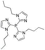 2-[BIS(1-BUTYL-1H-IMIDAZOL-2-YL)PHOSPHINO]-1-BUTYL-1H-IMIDAZOLE 结构式