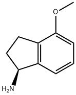 (1S)-4-METHOXYINDANYLAMINE 结构式