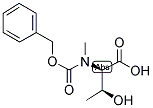 N-ALPHA-BENZYLOXYCARBONYL-N-ALPHA-METHYL-D-THREONINE 结构式