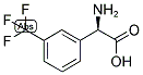 (R)-AMINO-(3-TRIFLUOROMETHYL-PHENYL)-ACETIC ACID 结构式