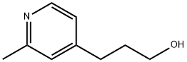 3-(2-METHYL-PYRIDIN-4-YL)-PROPAN-1-OL 结构式